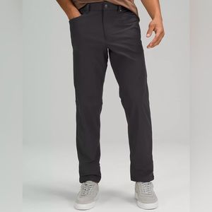 Gray Men’s Lululemon ABC Classic-Fit 5 Pocket Pant 30” 30"L